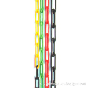 Caution Chain for Warning Purposes, Made of Plastic, Available in Various Colors and Sizes